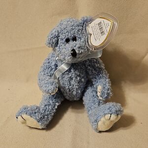 Attic treasure beanie baby, with tag 3rd edition. Blueberry bear
